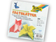 Origami Faltblätter, 15 x 15 cm, transparent 42g/m², P/500 Blatt, farbig sortiert
