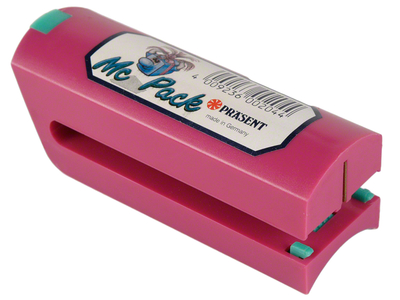 Mc Pack Geschenkbandspleisser, mint/pink