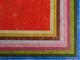Deko-Vlies, mit Goldfäden, 23 x 33 cm, P/10 Blatt farbig sortiert