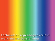 Fotokarton, 300g/m², 50x70 cm, 1 Bogen, regenbogen