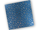 Origami Faltblätter, 20 x 20 cm, 110g/m², Aurelio-Stern "Gloria", blau/weiß, P/33 Blatt