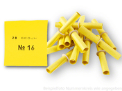 Röllchenlose gelb, Nummernsatz von 11 - 20