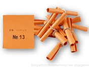 Röllchenlose orange, Nummernsatz von 41 - 50