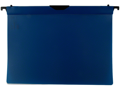 Cliphefter DIN A4, mit Haken zum aufhängen, blau