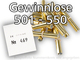 Röllchenlose gold-glänzend, 501-550