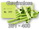 Röllchenlose grün, 351 - 400