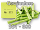 Röllchenlose grün, 551 - 600