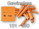 Röllchenlose orange, 101 - 150