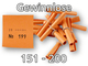 Röllchenlose orange, 151 - 200