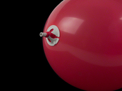 Ballon-Kunststoff-Haltestäbe mit verknotungsfreien Patent- Fix-Verschluß P/100