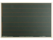 Scolaflex-Tafel, vereinfachte Ausgangsschrift, schwarz/rot