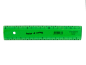Lineal Twist & Swing, 17 cm, grün