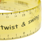 Lineal Twist & Swing, 30 cm, gelb