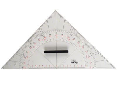 Nautisches Kurs-Dreieck, 32,5 cm
