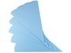 Schultüte aus 3D-Wellpappe, 68 cm, P/5 Stück, hellblau