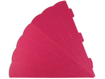 Schultüte aus 3D-Wellpappe, 68 cm, pink