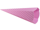 Schultüte aus 3D-Wellpappe, 68 cm, rosa
