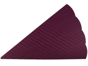 Schultüte aus 3D-Wellpappe, 68 cm, lila