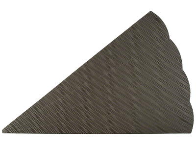 Schultüte aus 3D-Wellpappe, 68 cm, grau