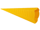 Geschwister-Schultüte aus 3D-Wellpappe, 41 cm, gelb