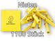 Röllchenlose gelb, 1100 Nieten (11 x P/100)