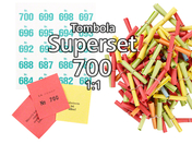 700-er Tombola Superset 1:1, bunt gemischt