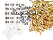 600-er Tombola Superset 1:1, gold-glänzend