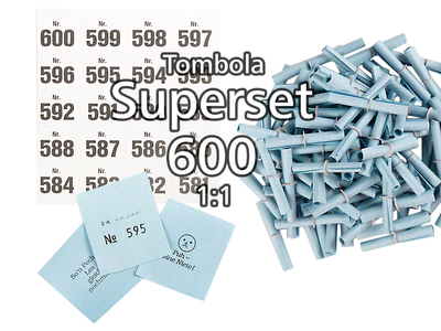 600-er Tombola Superset 1:1, blau