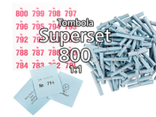 800-er Tombola Superset 1:1, blau