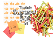 500-er Tombola Superset 1:1, bunt gemischt