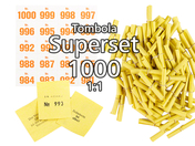 1000-er Tombola Superset 1:1, gelb