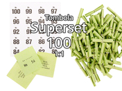 100-er Tombola Superset 1:1, grün