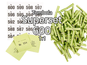 600-er Tombola Superset 1:1, grün
