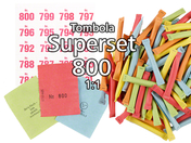 800-er Tombola Superset 1:1 Sicherheitslose