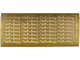 Ursus Kreativ Stickerbogen, Motiv "Einladung", gold, selbstklebend