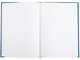 Pagna Classica Geschäftsbuch A5, 96 Blatt, kariert, blau