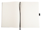 Kompagnon-Notizbuch A4, 96 Blatt, blanko, schwarz