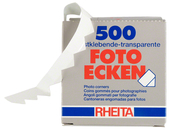 Rheita Fotoecken in Spenderbox, P/500, selbstklebend,...
