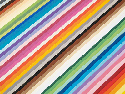 Tonzeichenpapier Sonderedition 50, 130g, 35x50 cm, P/50 Bogen farbig sortiert