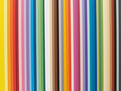 Tonzeichenpapier Sonderedition 50, 130g, 25x35 cm, P/50 Bogen farbig sortiert