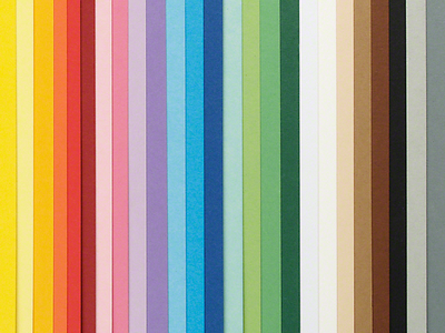 Tonzeichenpapier Sonderedition 25, 130g, 35x50 cm, P/25 Bogen farbig sortiert