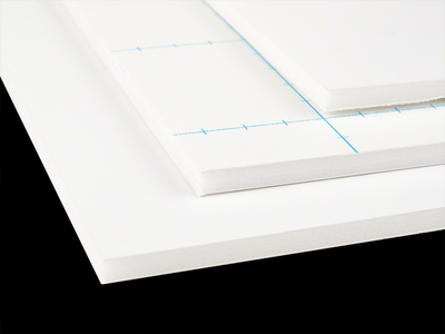 Foamboard-Fix, 5mm stark, 50x70 cm, weiß, selbstklebend, 1 Bogen