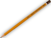Bleistift mit Graphitmine   Koh-I-Noor Hardtmuth 1500 9H