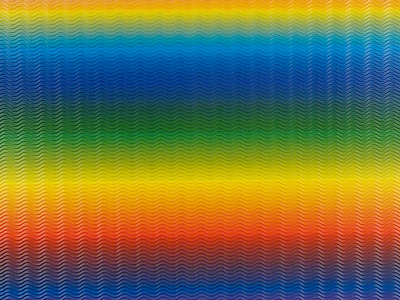 3D-Color-Wellpappe, 50 x 70 cm, 1 Bogen, regenbogen, beidseitig gefärbt