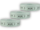 Rollen-Wertmarken, 3 x 1000 Abrisse, mit Aufdruck 0,75 €, grün