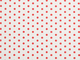 E-Wellpappe, 50 x 70 cm, 1 Bogen, weiss mit roten Punkten, beidseitig gefärbt