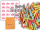 Tombola Superset Sicherheitslose Gewinne & Aufklebenummern 1-300