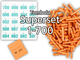 Tombola Superset Röllchenlose orange Gewinne & Aufklebenummern 1-700