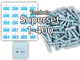 Tombola Superset Röllchenlose blau Gewinne & Aufklebenummern 1-400