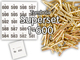 Tombola Superset Röllchenlose gold-glänzend Gewinne & Aufklebenummern 1-600